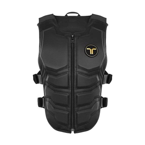 bHaptics TactSuit X40 — Haptic Vest with 40 Vibration Motors for VR — with Audio Accessories and Replacement Lining