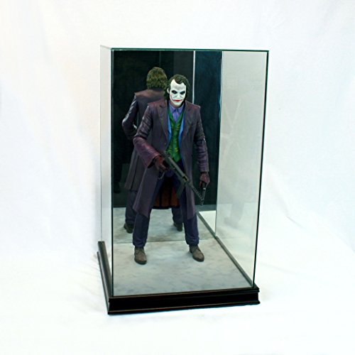 Perfect Cases 1/4th Scale Figurine Display Case - Comic Figurine - Black