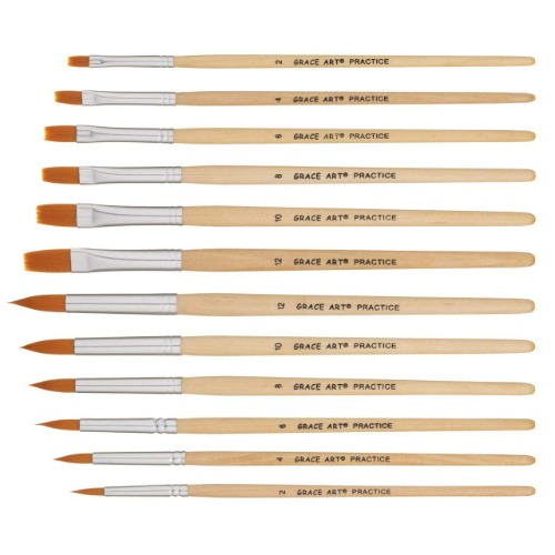Grace Art Water Color Brush Set WS12 by Grace Art - 