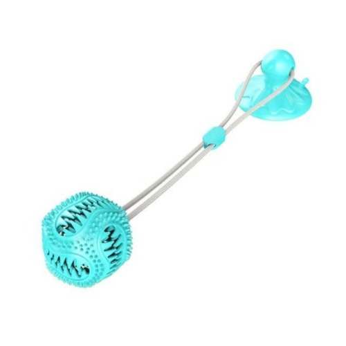 Dogs Chewing Toy with Suction Cup - Blue