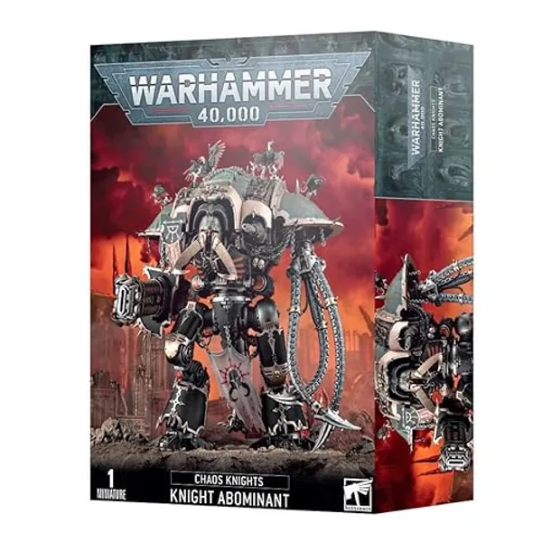 Games Workshop Warhammer 40,000 Chaos Knights Knight Abominant