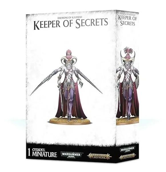 Warhammer Age of Sigmar Games Workshop Warhammer 40,000 - Daemons of Slaanesh: Keeper of Secrets, White