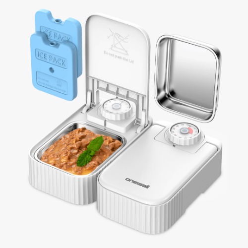Oneisall N1 Automatic Wet Feeder for 2 Meals