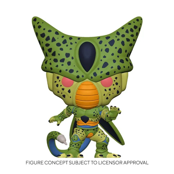 Funko POP! Animation: Dragon Ball Z Cell First Form 4-in Vinyl Figure | GameStop
