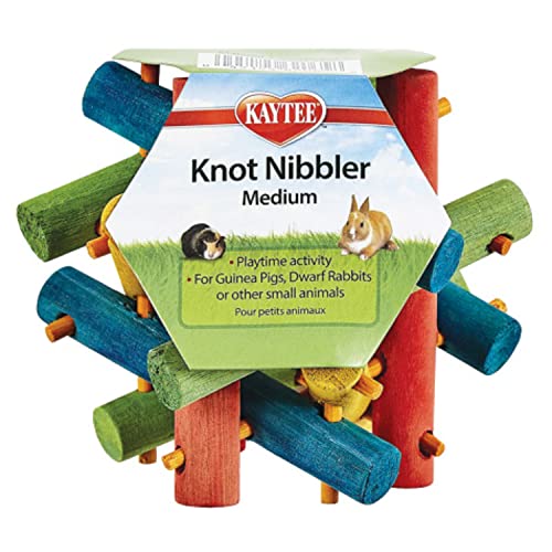 Kaytee Nut Knot Nibbler - 3.5 Inches x 4 Inches x 3.5 Inches - Green