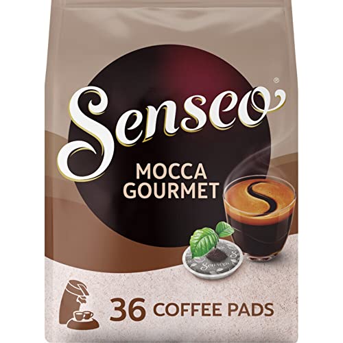 Senseo Kaffeepads Mocca Gourmet, Frisch & Intensiv, Kaffee für Kaffeepadmaschinen, 36 Pads - Mokka - 36 Stück (1er Pack)
