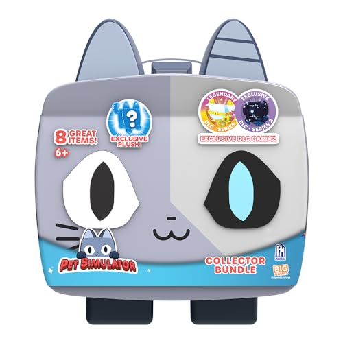 Pet Simulator - Cyborg Cat Mystery Collector Bundle (9" Case w/ 8 Items, Series 2) [Includes DLC]