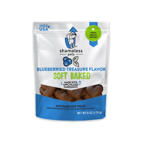 Shameless Pets Blueberried Treasure Soft Baked Dog  Treat | 6 oz