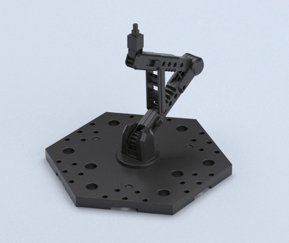 Action Base 5 Display Stand (1/144 & 1/100 Scale) - Black | Default Title