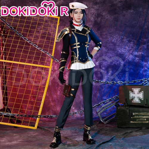 【In Stock】【Size XS-3XL】DokiDoki-R Anime Game Cosplay Cosplay Costume Female Uniform | C Ver. / 2XL-IN STOCK