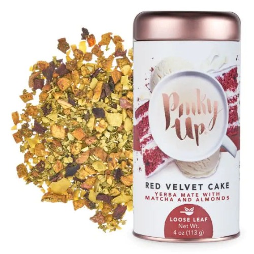 Red Velvet Loose Leaf Tea in a Tin
