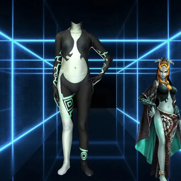 Twilight Princess Tights Jumpsuit Halloween Costume Cosplay Suit