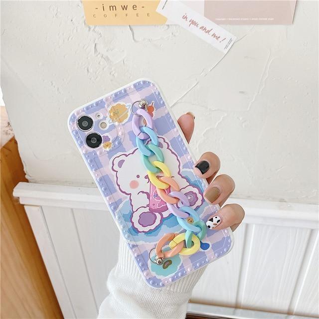 Candycore Bear iPhone Case | For-iphone11ProMax / Purple