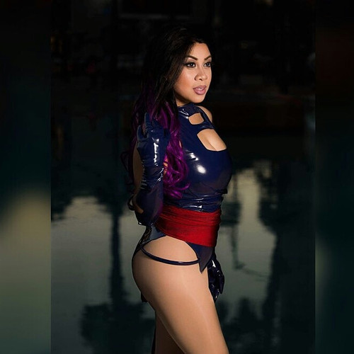 Marvel Xmen Psylocke Cosplay Costume | sabrakadabra