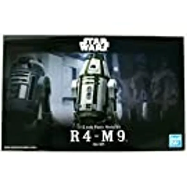 Bandai Spirits Hobby Star Wars: R4-M9 Character Line 1/12 Scale Plastic Model Kit,Multi