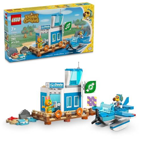 LEGO Animal Crossing Fly with Dodo Airlines Airport