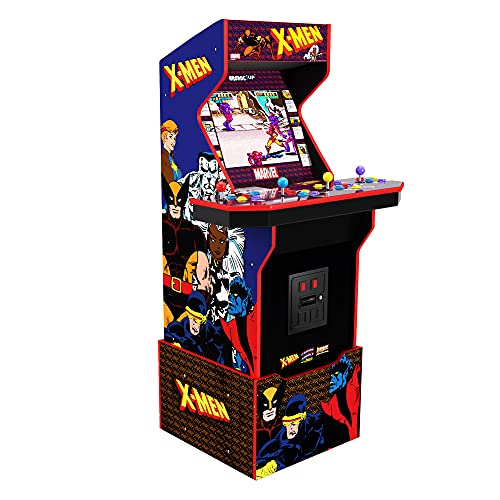 Arcade 1Up Arcade1Up X-Men 4 Player Arcade Machine (with Riser & Stool) - Electronic Games