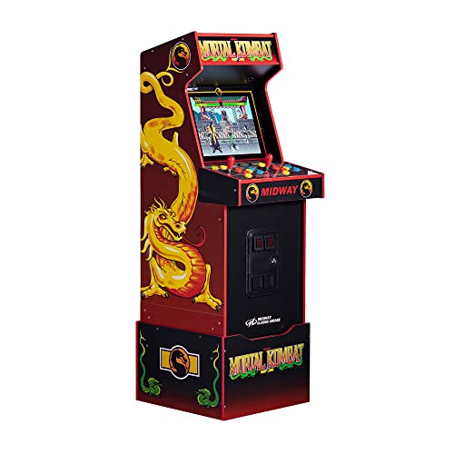 Arcade1Up Mortal Kombat Arcade Machine, Midway Legacy 30th Anniversary Edition for Home - 14 Classic Games