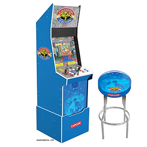 Arcade 1Up Street Fighter II Champion Edition Arcade Machine (with Riser/ No Stool) - Electronic Games - Champion Cabinet