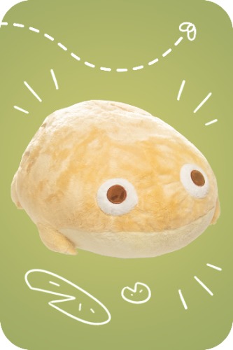 Ham the Flat Frog | Big 16"