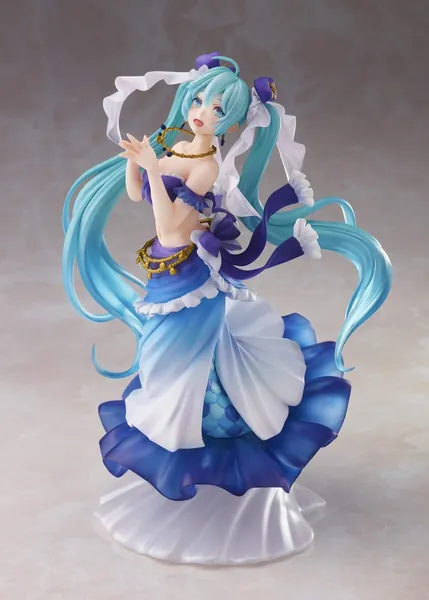 Taito Hatsune Miku Figure Princess AMP Figure ~Mermaid ver.~, Multiple Colors (T83403) - 
