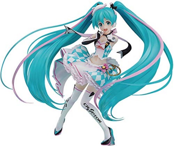 Hatsune Miku Gt Project: Racing Miku (2019 Ver. Feat. Annindoufu) 1: 8 Scale PVC Figure