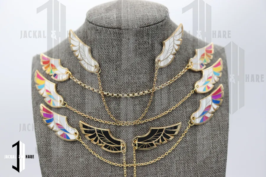 PRIDE - Hard enamel collar pins : LGBT Rainbow Bisexual Pansexual Transgender Nonbinary Aromantic Asexual Lesbian