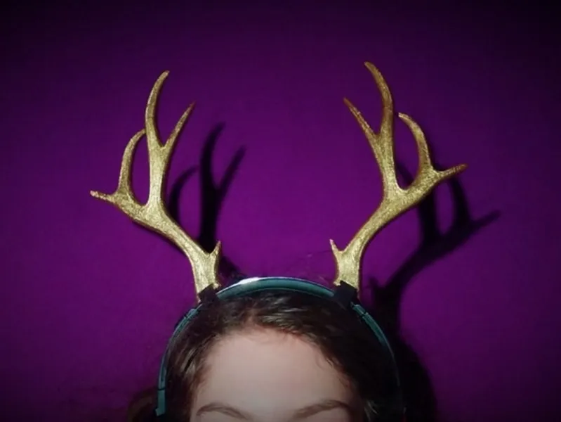 Deer Antlers for Headphones