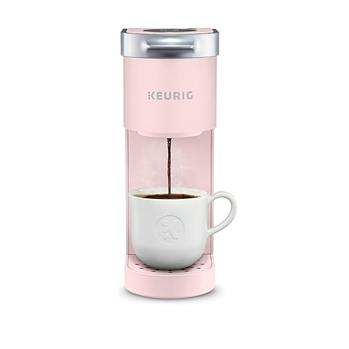 Keurig K-Mini Single Serve K-Cup Pod Coffee Maker, 6 to 12oz Brew size, with Cord Storage, Perfect for Small Spaces, Dusty Rose - Dusty Rose
