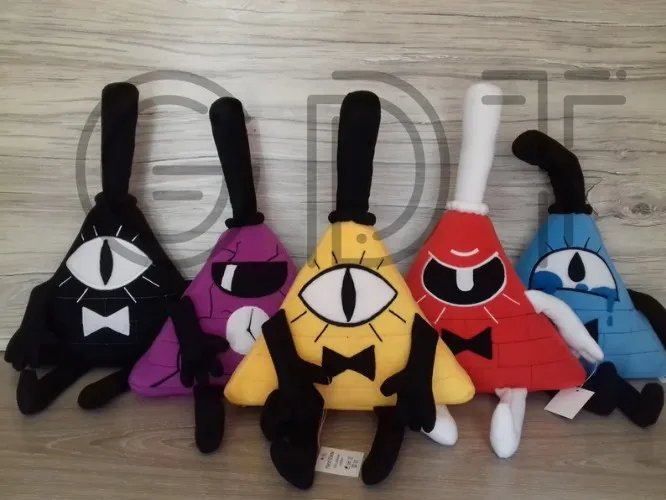 Bill Plush - Gravity Falls - 1 Plush