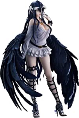 10.63 inch Anime Overlord Albedo Figure 1:6 Scale Action Figure Statue Girl Toy Figure Ornaments Exquisite Birthday Gifts