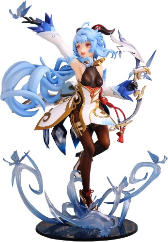 CALEMBOU Anime Figure Ganyu Figure 1/7 PVC Home Decoration Collectible Figurines for Fans - 10.2" - Ganyu