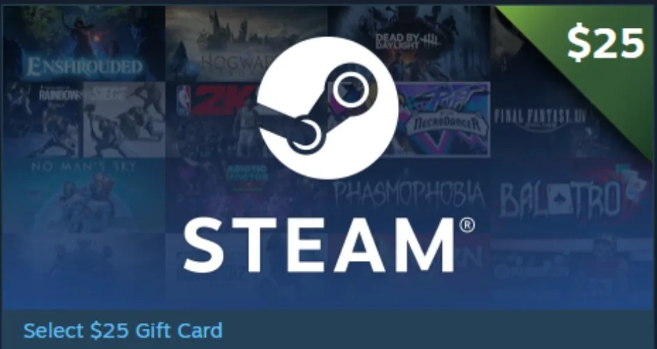 $25 Steam Card