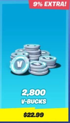 2,800 V-Bucks - Fortnite