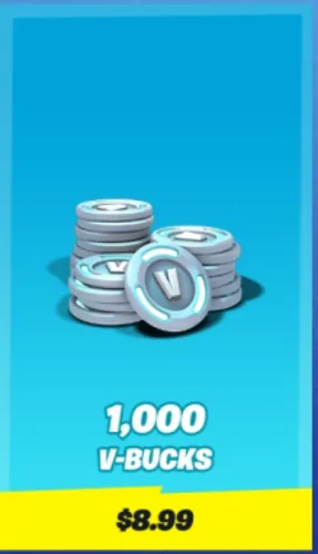 1,000 V-Bucks - Fortnite