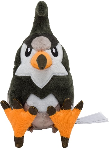 Pokemon - Staravia - Pokemon Fit Plushi (Pokemon Center) - Pre Owned