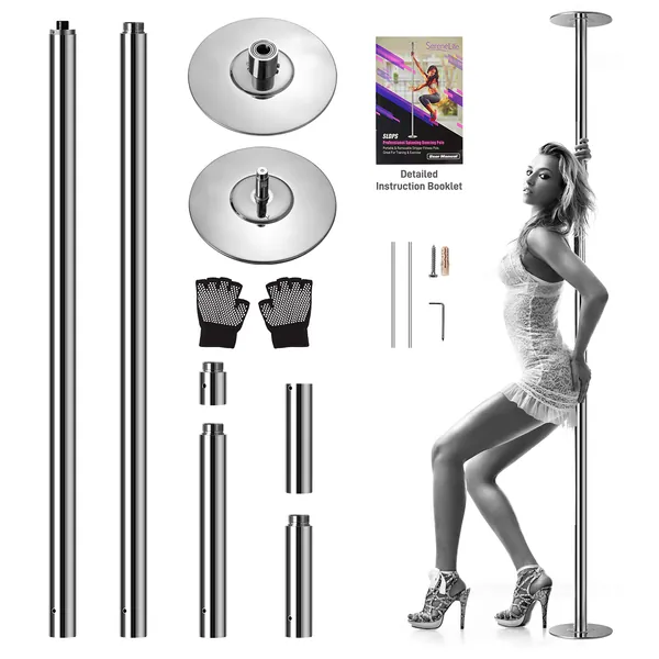 Professional Spinning Dancing Pole - Sterling