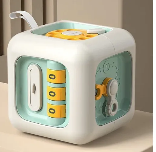 6 in 1 Montessori Cube Toys Sensory