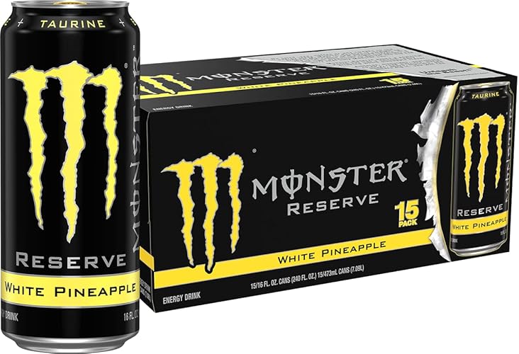 Monster Energy Reserve White Pineapple, 16 Ounce (Pack of 15)