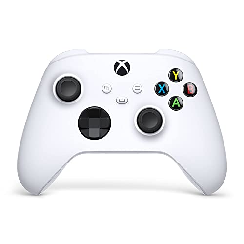 Xbox Core Wireless Gaming Controller – Robot White – Xbox Series X|S, Xbox One, Windows PC, Android, and iOS - Wireless Controllers - Robot White