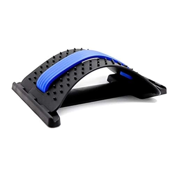 Back Stretcher / Cracker, Spine Board, Multi-Level Back Massager Lumbar, Pain Relief Device for Herniated Disc, Sciatica, Scoliosis, Lower and Upper Back Stretcher Support