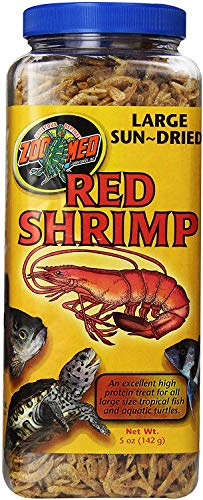 Zoo Med Large Sun-Dried Red Shrimp 5 oz - Pack of 3 - Seafood - 5 Ounce (Pack of 3)