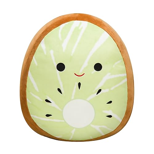 Squishmallows Original 14-Inch Kachina Kiwi Fruit - Large Ultrasoft Official Jazwares Plush - Kiwi