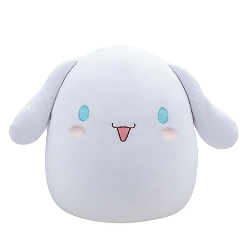 Squishmallows Original Sanrio 14-Inch Cinnamoroll Plush - Large Ultrasoft Official Jazwares Plush - Cinnamoroll