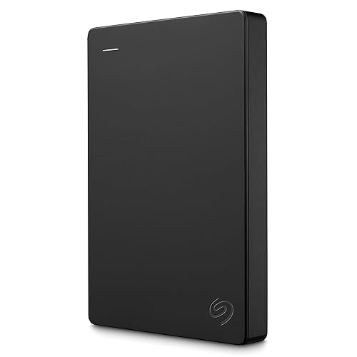 Seagate Portable 1TB External Hard Drive HDD – USB 3.0 for PC, Mac, PlayStation, & Xbox, 1-Year Rescue Service (STGX1000400) , Black - Portable HDD - 1TB