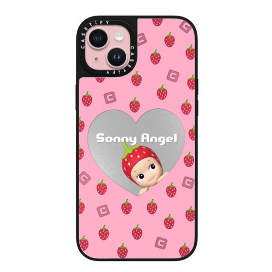 Sonny Angel Harvest Heart Strawberry Case