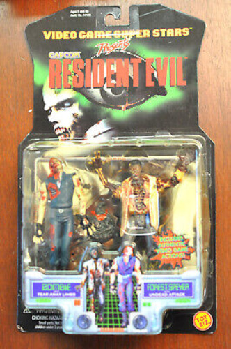 Resident Evil Zombie & Forest Speyer Video Game Superstars Capcom 1998 Toy Biz  | eBay