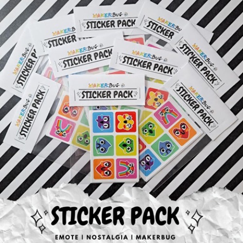 Mini Sticker Pack [2022 Designs] - MAKERBUG's Ko-fi Shop