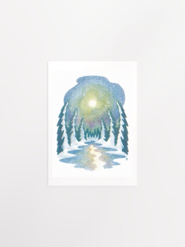 Winter Art Print