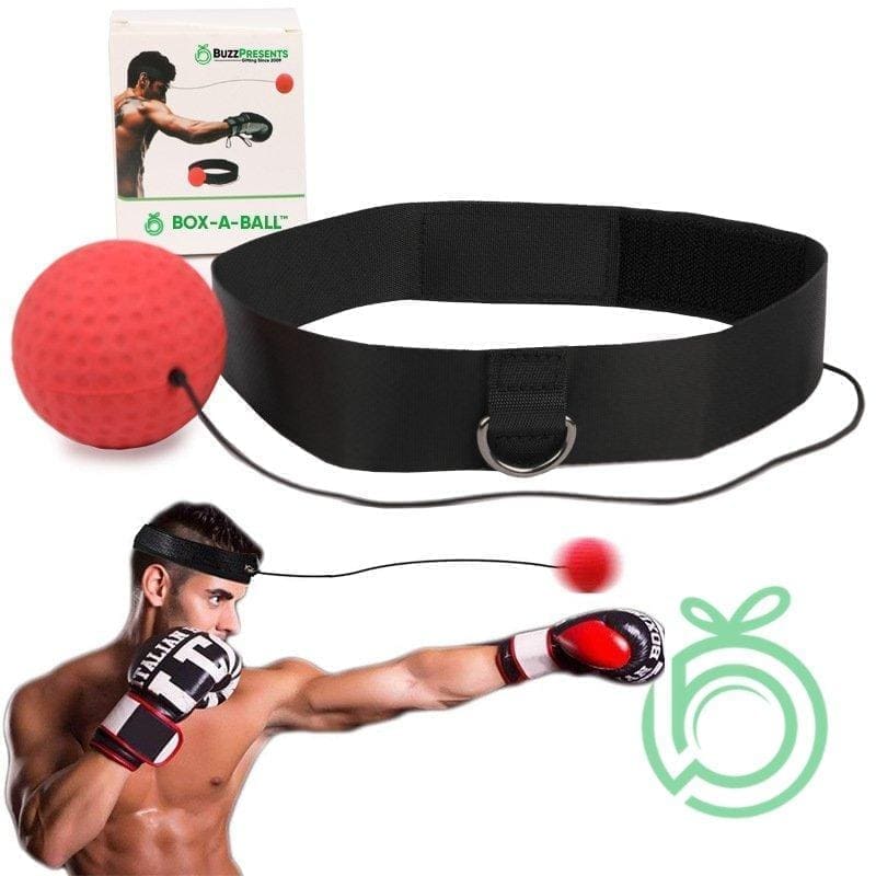 Box-A-Ball™: Speed Striker Target Ball for Home Boxing Workout by BuzzPresents